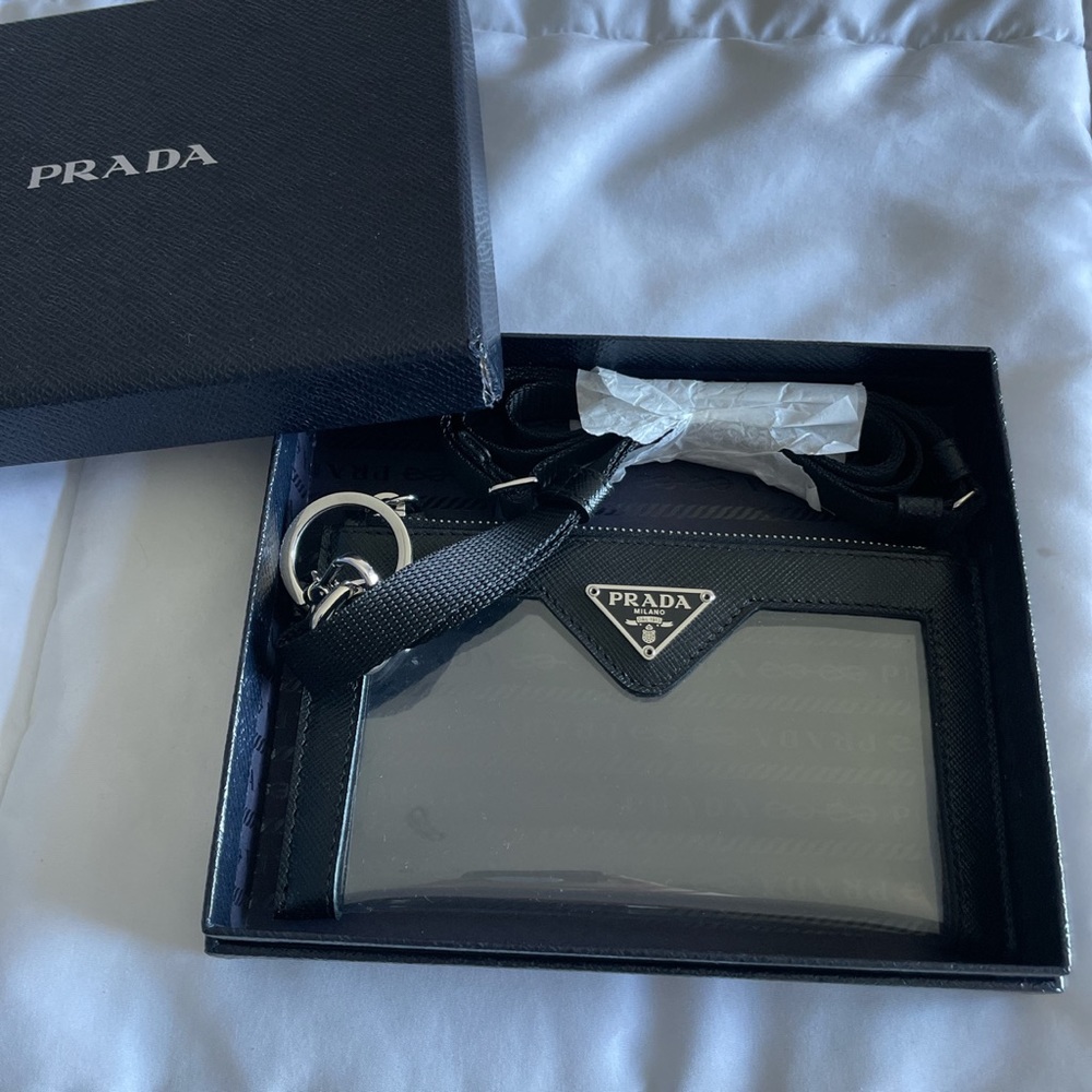 Sold PRADA PVC WALLET